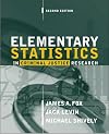 Elementary Statistics in Criminal Justice Research (2nd Edition)