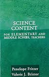 Science Content for Elementary and Middle School Teachers