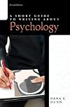 A Short Guide to Writing about Psychology