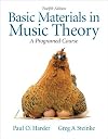 Basic Materials in Music Theory: A Programmed Approach (12th Edition)