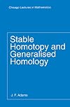 Stable Homotopy and Generalised Homology
