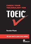 Check Your Vocabulary for TOEIC