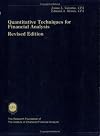 Quantitative Techniques for Financial Analysis, Revised Edition