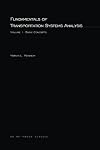 Fundamentals of Transportation Systems Analysis: Basic Concepts