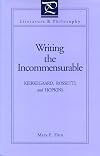 Writing the incommensurable : Kierkegaard, Rossetti, and Hopkins