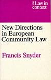 New directions in European Community law
