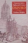 University Life in Eighteenth-Century Oxford