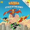 DC Sprhero/Atck RobotBk Tatoo (Golden Look-Look Book and Tattoos)