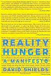 Reality Hunger: A Manifesto