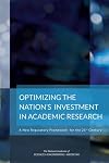 Optimizing the nation's investment in academic research : a new regulatory framework for the 21st century