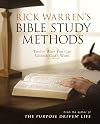 Rick Warren's Bible Study Methods