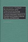 American Women Managers and Administrator Education, and Government