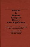 Women in Western European History, First Supplement : A Select Chronological, Geographical, and Topical Bibliography