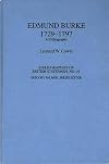Edmund Burke, 1729-1797: A Bibliography