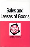 Stockton and Miller's Sales and Leases of Goods in a Nutshell, 3d (Nutshell Series)