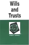 Wills and Trusts in a Nutshell (Nutshell Series)