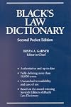 Black's Law Dictionary: Pocket Edition {2nd Second Edition}