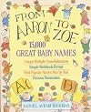 From Aaron to Zoe: 15,000 Great Baby Names