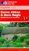 Explorer Map 117: Cerne Abbas & Bere Regis
