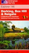 Explorer Map 146: Dorking, Box Hill, & Reigate