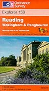 Explorer Map 159: Reading, Wokingham and Pangbourne