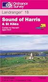 Landranger Map 018: Sound of Harris & St. Kilda