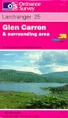 Landranger Map 025: Glen Carron and Surrounding Area
