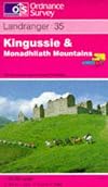 Landranger Map 035: Kingussie and Monadhliath Mountains