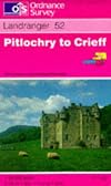 Landranger Map 052: Pitlochry to Crieff
