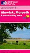 Landranger Map 081: Alnwick, Morpeth and Surrounding Area