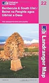 Landranger Map 022: Benbecula & South Uist
