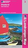 Landranger Map 003: Shetland - North Mainland