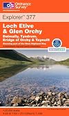 Explorer Map 377: Loch Etive and Glen Orchy