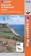 Explorer Map 115: Exmouth and Sidmouth