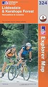 Explorer Map 324: Liddesdale and Kershope Forest