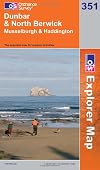 Explorer Map 351: Dunbar and North Berwick