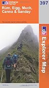 Explorer Map 397: Rum, Eigg, Muck, Canna and Sanday