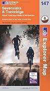 Explorer Map 147: Sevenoaks and Tonbridge
