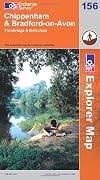 Explorer Map 156: Chippenham & Bradford-on-Avon