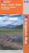 Explorer Map 412: Skye - Sleat
