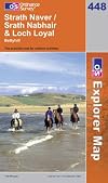 Explorer Map 448: Strath Naver / Strath Nabhair & Loch Loyal