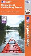 Explorer Map 148: Maidstone and the Medway Towns