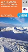 Explorer Map 429: Glen Carron and West Monar