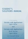 Student Solutions Manual for Calculus with Applications
