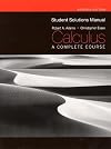 Student Solutions Manual for Calculus: A Complete Course, Seventh Edition