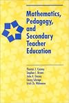 Mathematics, Pedagogy, and Secondary Teacher Education