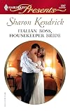 Italian Boss, Housekeeper Bride
