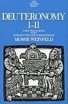 Deuteronomy 1-11 (Anchor Bible Series)