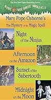 Magic Tree House: Viking Ships at Sunrise, Tonight on the Titanic, Civil War on Sunday, Revolutionary War on Wednesday, Good Morning Gorillas