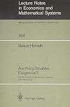 Are policy variables exogenous? the econometric implications of learning while maximizing